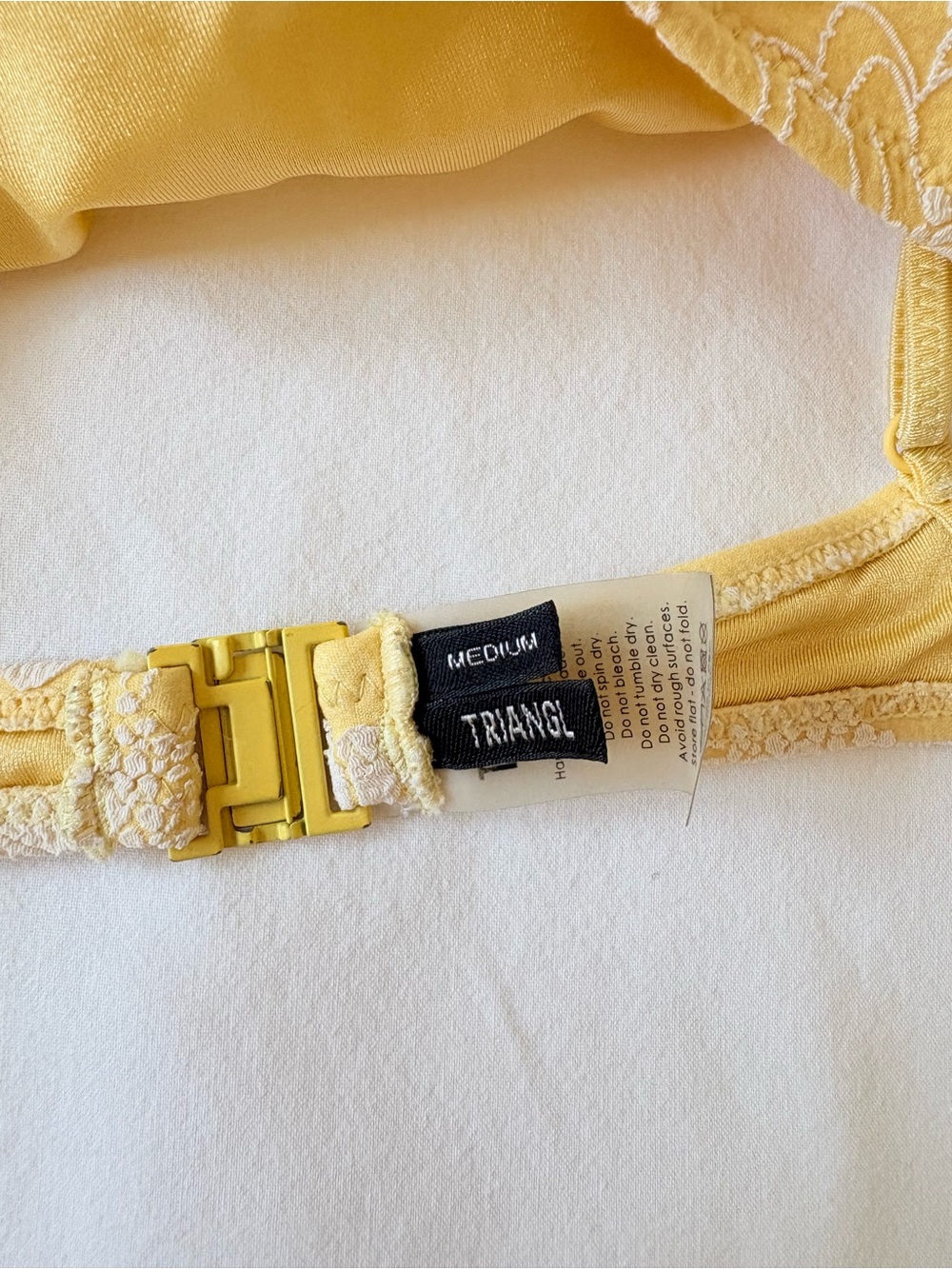 Triangl Yellow Floral Bikini Set - Picture 10 of 13